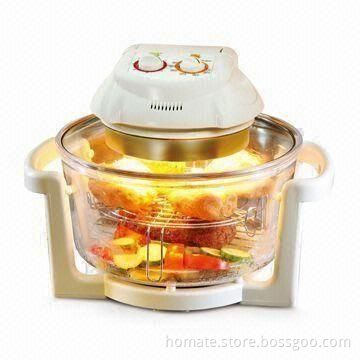Easy Cook Turbo Convection Oven with 11L Capacity, Ideal for Healthy, Low Fat and Smokeless Cooking